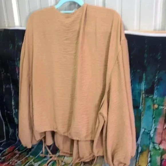 Worthington plus size cross cross top size 3X - Picture 4 of 8